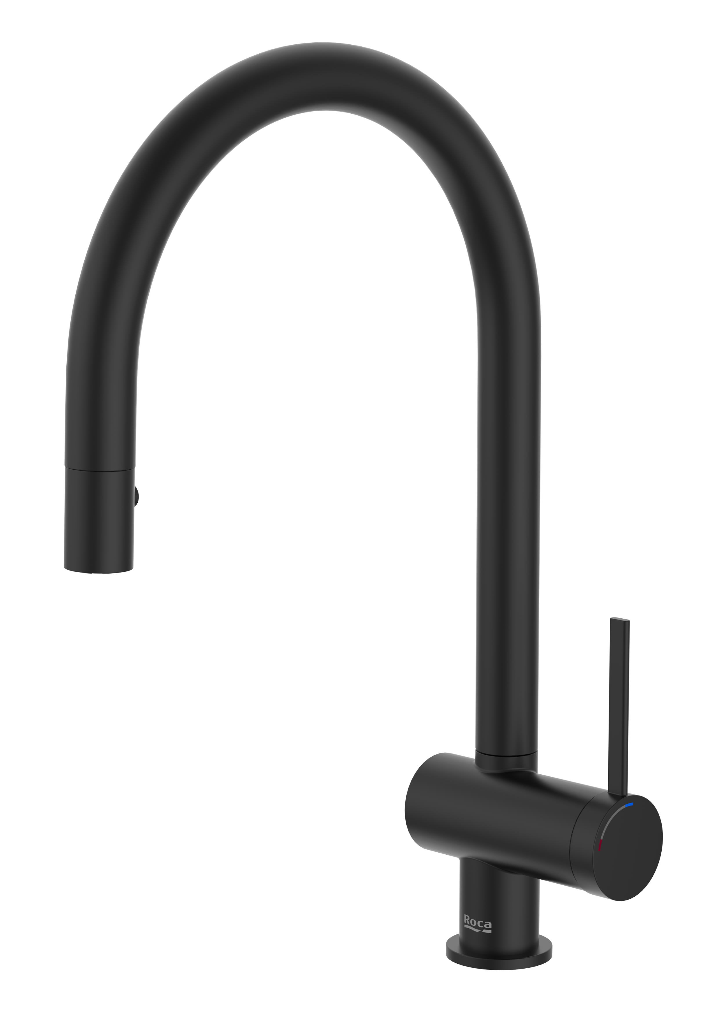 Robinetterie évier Noir Mat Ona A5A811FNB0 Roca