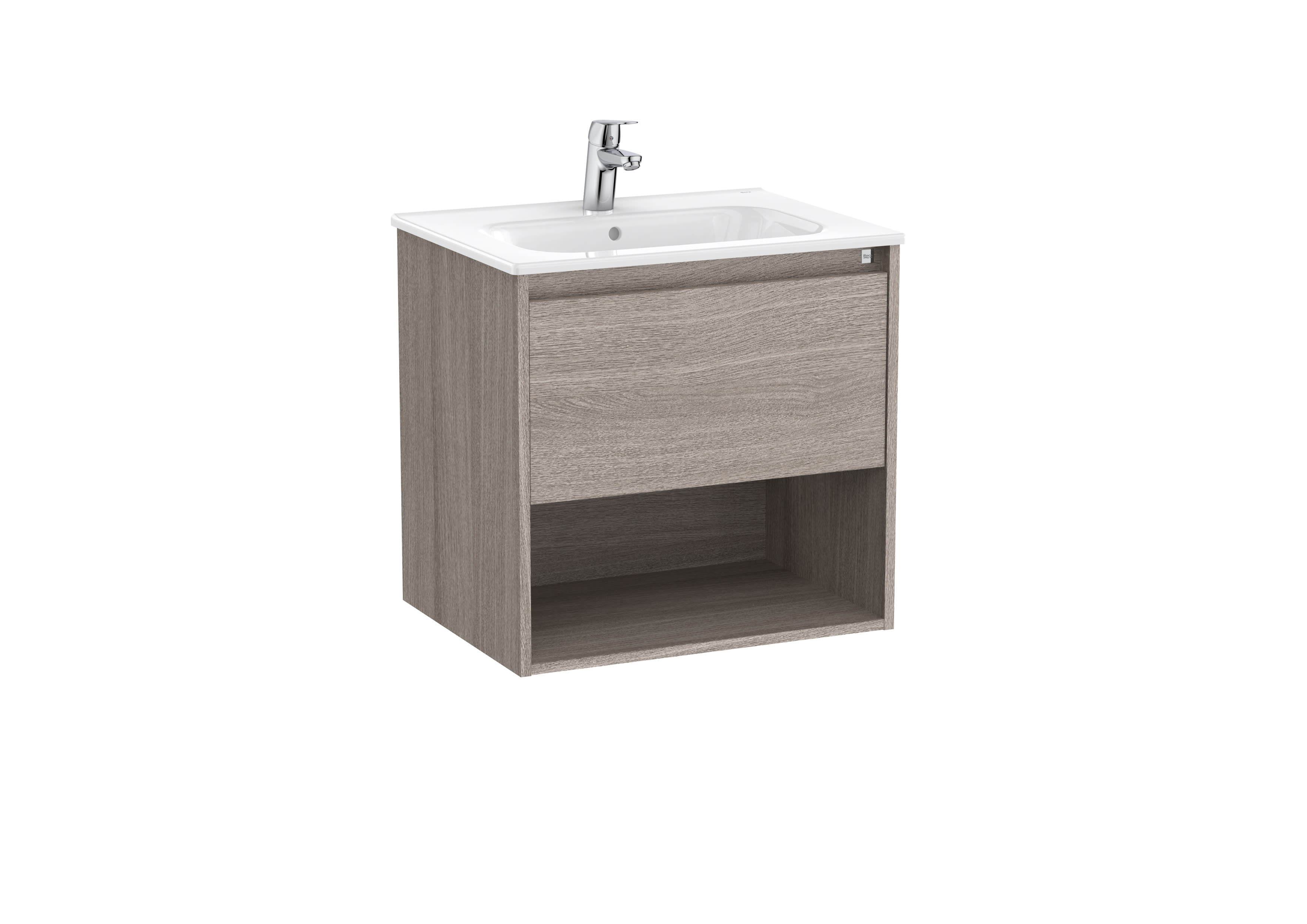 Meubles avec lavabo City oak Tenor A852079402 Roca