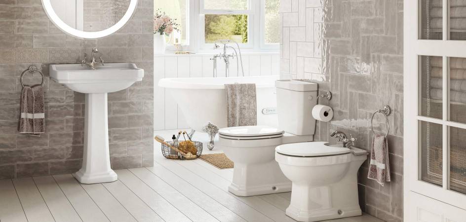 Carmen vintage bathroom collection of Roca